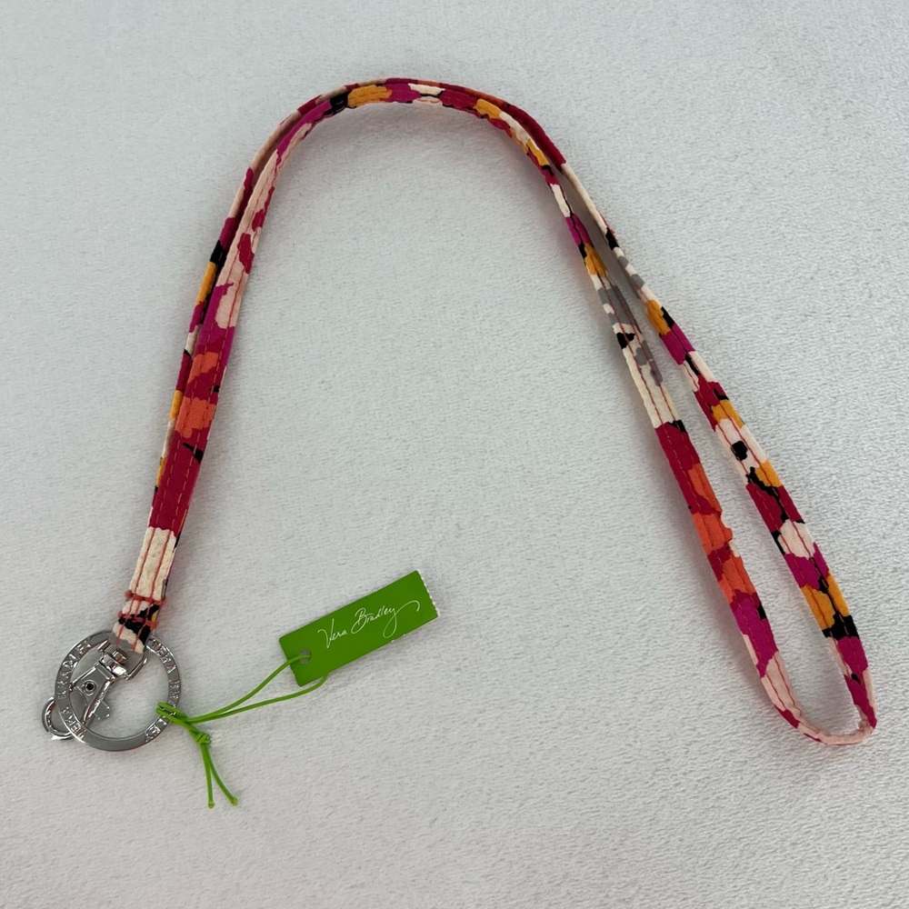 NWT Vera Bradley Pixie Blooms Lanyard